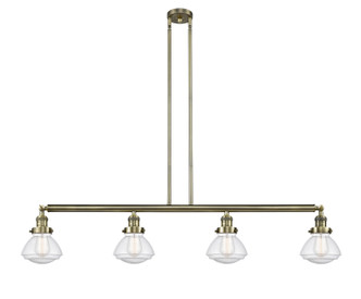 Innovations - 214-AB-G324-LED - LED Island Pendant - Franklin Restoration - Antique Brass