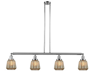 Innovations - 214-PC-G146-LED - LED Island Pendant - Franklin Restoration - Polished Chrome