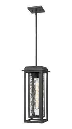 Innovations - 9951-1H-BK-19-CG-BK-WG - One Light Pendant - Mansfield - Matte Black