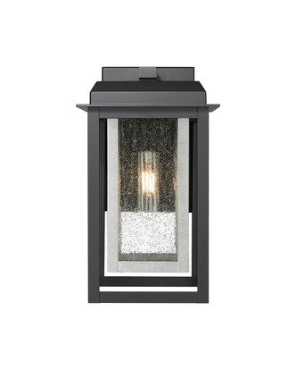 Mansfield One Light Outdoor Wall Sconce (9951-1W-BK-13-CG-SV-SDY)
