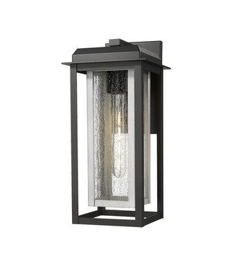 Innovations - 9951-1W-BK-16-CG-SV-SDY - One Light Wall Sconce - Mansfield - Matte Black