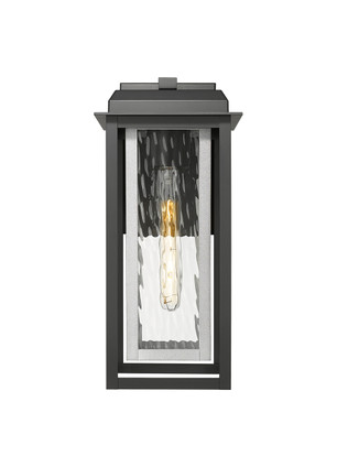 Mansfield One Light Outdoor Wall Sconce (9951-1W-BK-16-CG-SV-WG)