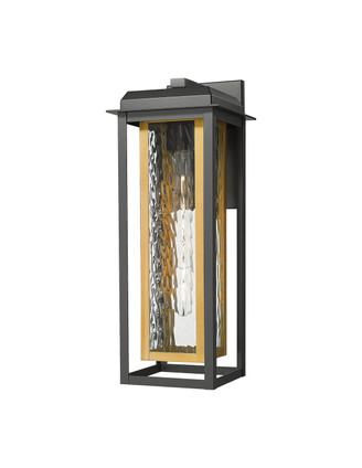 Innovations - 9951-1W-BK-20-CG-BR-WG - One Light Wall Sconce - Mansfield - Matte Black