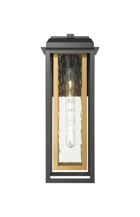 Mansfield One Light Outdoor Wall Sconce (9951-1W-BK-20-CG-BR-WG)