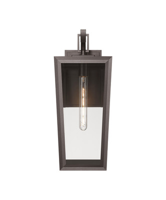 Madison One Light Outdoor Wall Sconce (9952-1W-BZ-21-CL)
