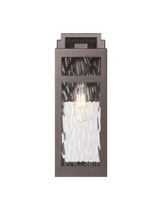 Ridgeway One Light Outdoor Wall Sconce (9953-1W-BZ-13-WG)