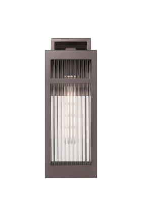 Ridgeway One Light Outdoor Wall Sconce (9953-1W-BZ-15-SCL)