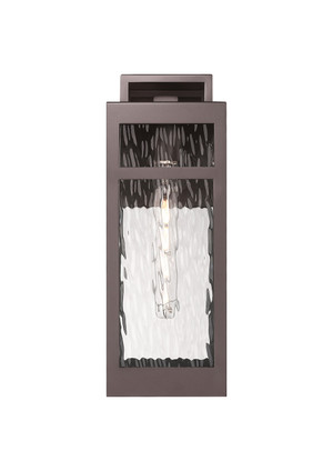 Ridgeway One Light Outdoor Wall Sconce (9953-1W-BZ-15-WG)