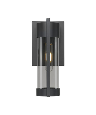 Stratford One Light Outdoor Wall Sconce (9954-1W-BK-10-SM)