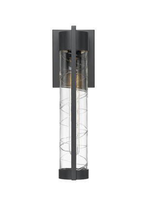 Stratford One Light Outdoor Wall Sconce (9954-1W-BK-16-DE)