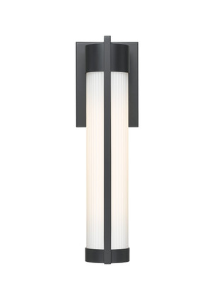 Stratford One Light Outdoor Wall Sconce (9954-1W-BK-16-SWH)