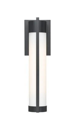 Stratford One Light Outdoor Wall Sconce (9954-1W-BK-16-WH)