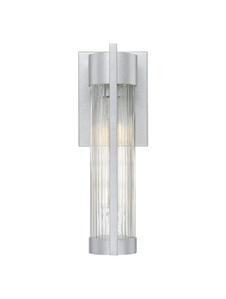 Stratford One Light Outdoor Wall Sconce (9954-1W-SV-13-SCL)