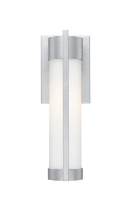 Stratford One Light Outdoor Wall Sconce (9954-1W-SV-13-SWH)
