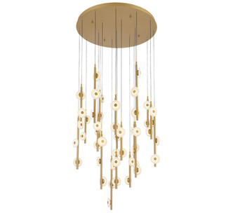 Lib & Co. - 12362-030 - LED Chandelier - Etna - Painted antique brass