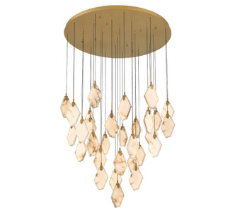 Lib & Co. - 12385-030 - LED Chandelier - Kosmos - Painted antique brass