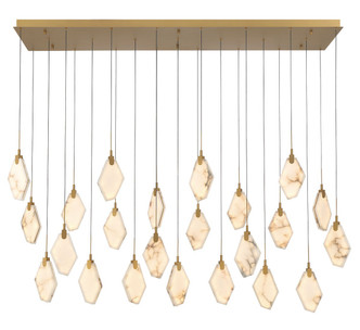 Lib & Co. - 12390-030 - LED Chandelier - Kosmos - Painted antique brass