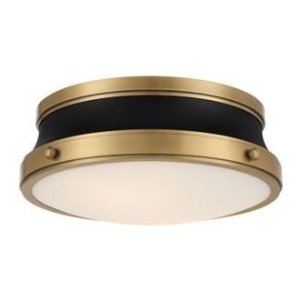 Minka-Lavery - 3939-876 - Two Light Flush Mount - Purelight - Legacy Brass