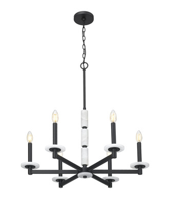 Kaden Six Light Chandelier (3045-6MB)