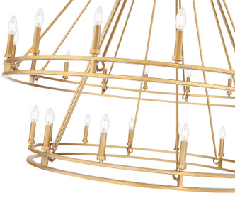 Dennison 28 Light Chandelier (4005-28SBR)