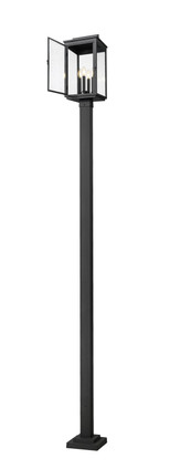 Hartwell Four Light Outdoor Post Mount (5019PHBS-536P-BK)