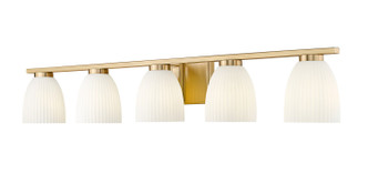 Z-Lite - 7518-5V-MGLD - Five Light Vanity - Naya - Modern Gold