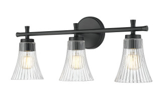 Z-Lite - 7519-3V-MB - Three Light Vanity - Belle - Matte Black
