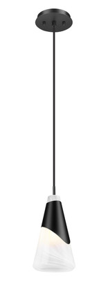 Aimie One Light Pendant (828P6-MB)