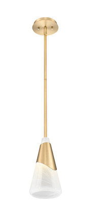 Aimie One Light Pendant (828P7-ROD-MGLD)