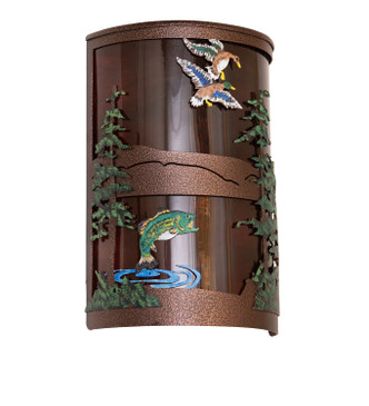 Bass & Mallard Two Light Wall Sconce (283668)