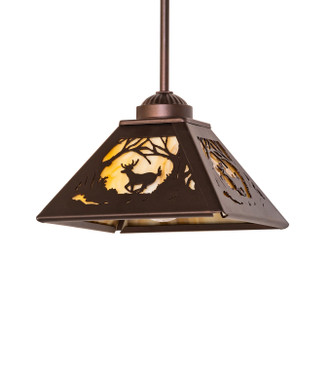 Deer at Dawn One Light Pendant (284329)