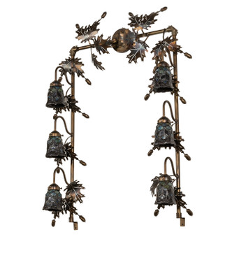 Tiffany Peacock Feather Six Light Vanity (284421)