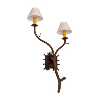 Lone Pine Two Light Wall Sconce (284498)