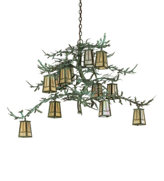 Pine Branch 12 Light Chandelier (284519)