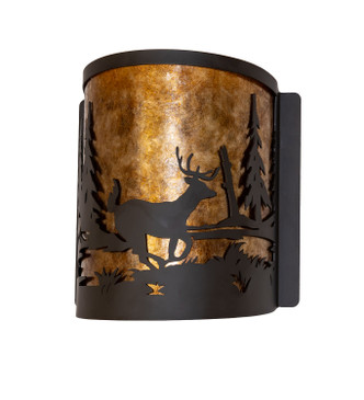 Deer at Lake One Light Wall Sconce (285259)