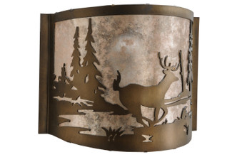 Deer at Lake One Light Wall Sconce (288030)