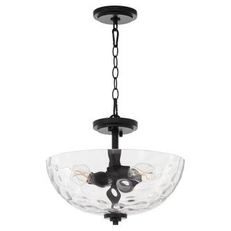 Quorum - 2800-15-259 - Three Light Dual Mount - Adams - Matte Black