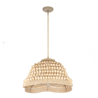 Kalco - 527155JT - Six Light Pendant - Coaxial - Jute