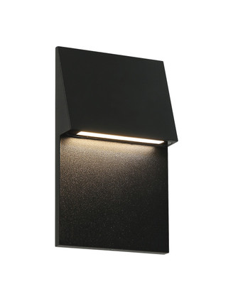 Matteo Lighting - E20303MB - LED Outdoor Lantern - Dawn - Matte Black