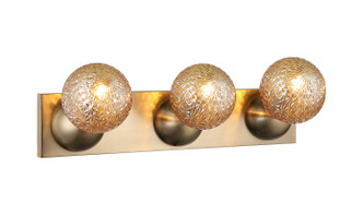 Matteo Lighting - S18403CG - Three Light Wall Sconce - NOLA - Champagne Gold
