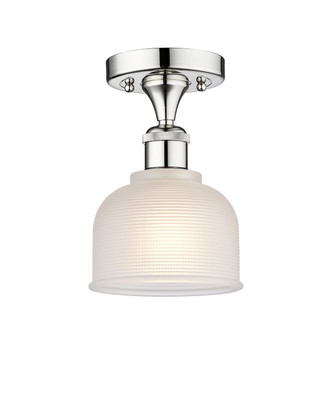 Innovations - 616-1F-PC-G411 - One Light Semi-Flush Mount - Edison - Polished Chrome