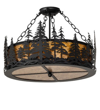 Tall Pines Four Light Semi-Flushmount (282979)