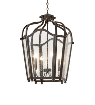 Meyda Tiffany - 283707 - Four Light Pendant - Citadel - Timeless Bronze