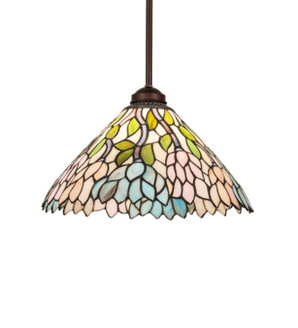 Meyda Tiffany - 284703 - One Light Pendant - Wisteria