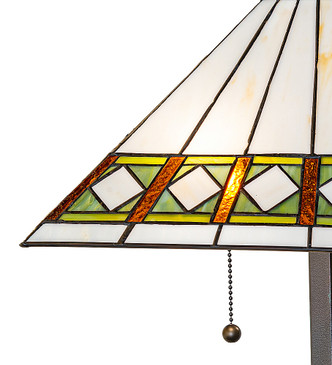 Diamond Band Mission Two Light Table Lamp (286312)