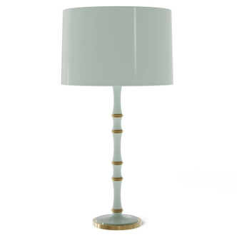 Robert Abbey - CL71X - One Light Table Lamp - Kane - Celadon w/Modern Brass