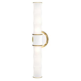 Robert Abbey - DY83 - Two Light Wall Sconce - Kane - Daisy w/Modern Brass