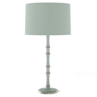 Robert Abbey - MCL72X - One Light Table Lamp - Kane - Matte Celadon w/Polished Nickel