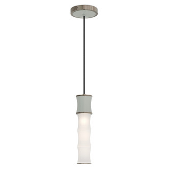 Robert Abbey - MCL86 - One Light Pendant - Kane - Matte Celadon w/Polished Nickel