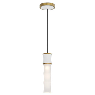 Robert Abbey - MDY85 - One Light Pendant - Kane - Matte Daisy w/Modern Brass